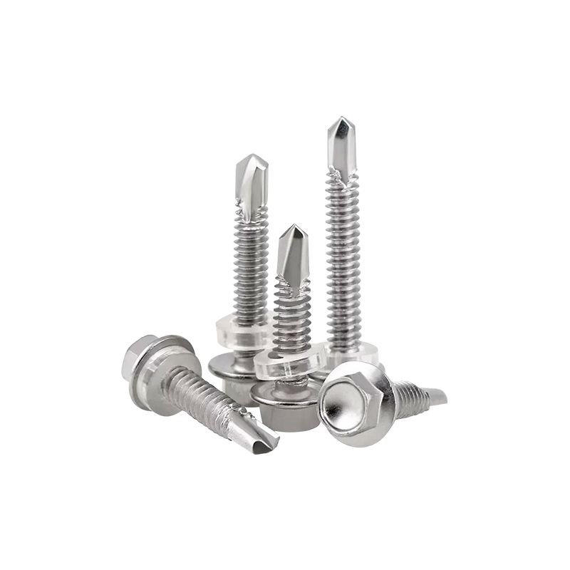 Vis autoperceuse à tête hexagonale avec rondelle Epdm Vis autoperceuse à tête hexagonale avec rondelle Epdm